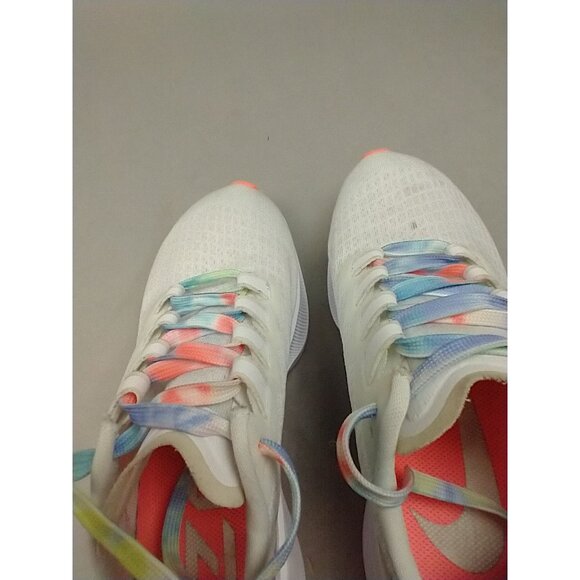 Nike Air Zoom Pegasus 37 Tie-Dye Women's 6.5 Running Shoes White - Picture 12 of 14